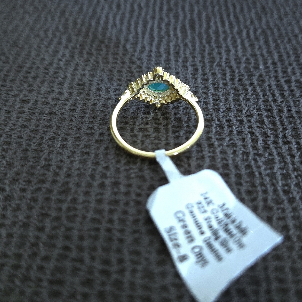 Shivam Green💚 Onyx Ring💍 - NWT - Picture 14 of 16